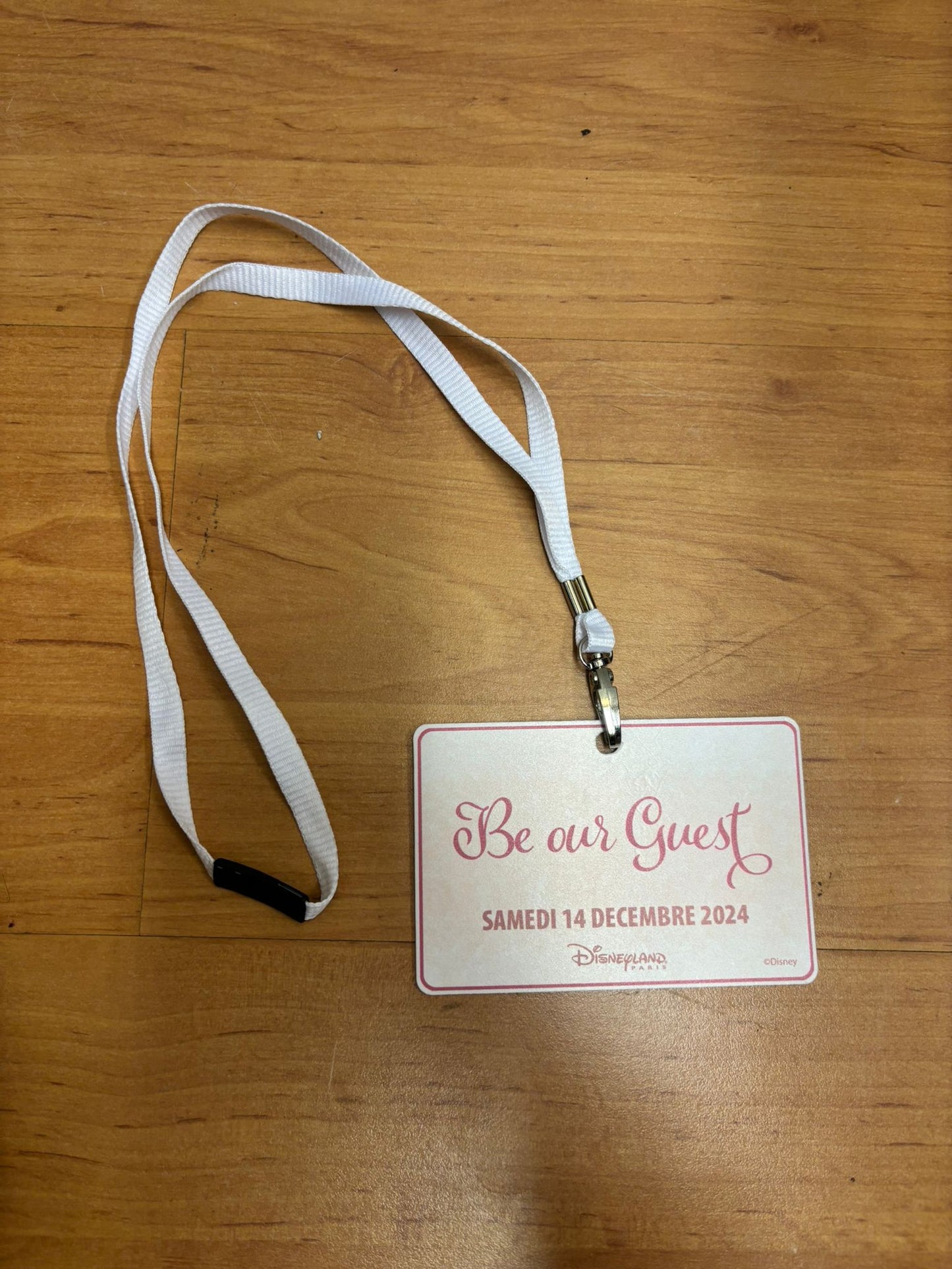 Be Our Guest pin trading event lanyard – Een exclusief Disney-verzamelitem, perfect voor pin-traders en verzamelaars!