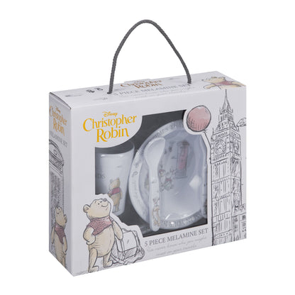 Disney Baby Winnie The Pooh 5-delige Ontbijtset - Started With The Mouse