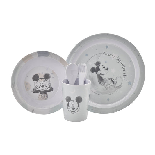 Disney Baby Mickey Mouse 5-delige Ontbijtset - Started With The Mouse