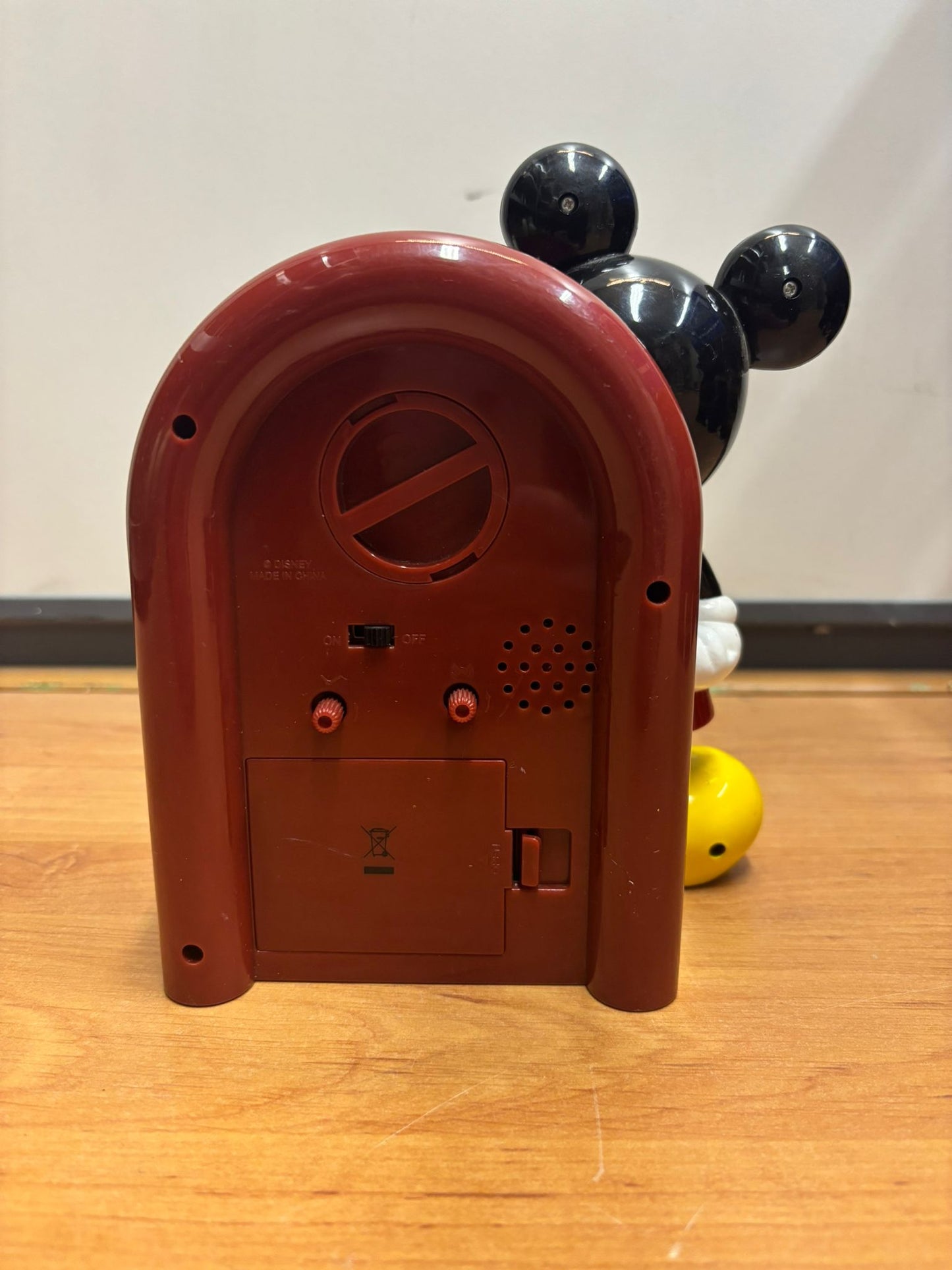 Vintage Mickey Mouse Jukebox Klok en Spaarpot