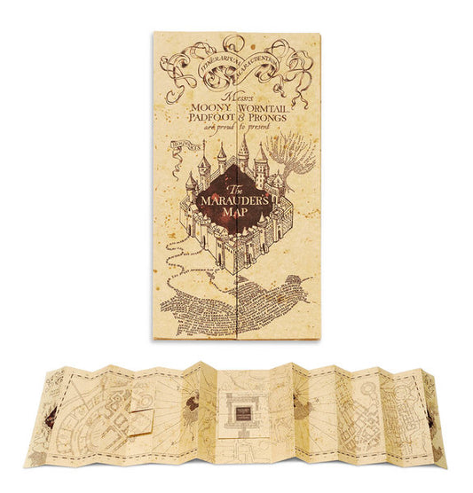 Harry Potter The Marauders Map 'Collectors Item' - Started With The Mouse