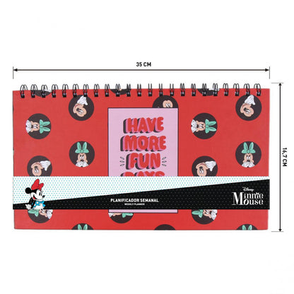Minnie Mouse weekly planner