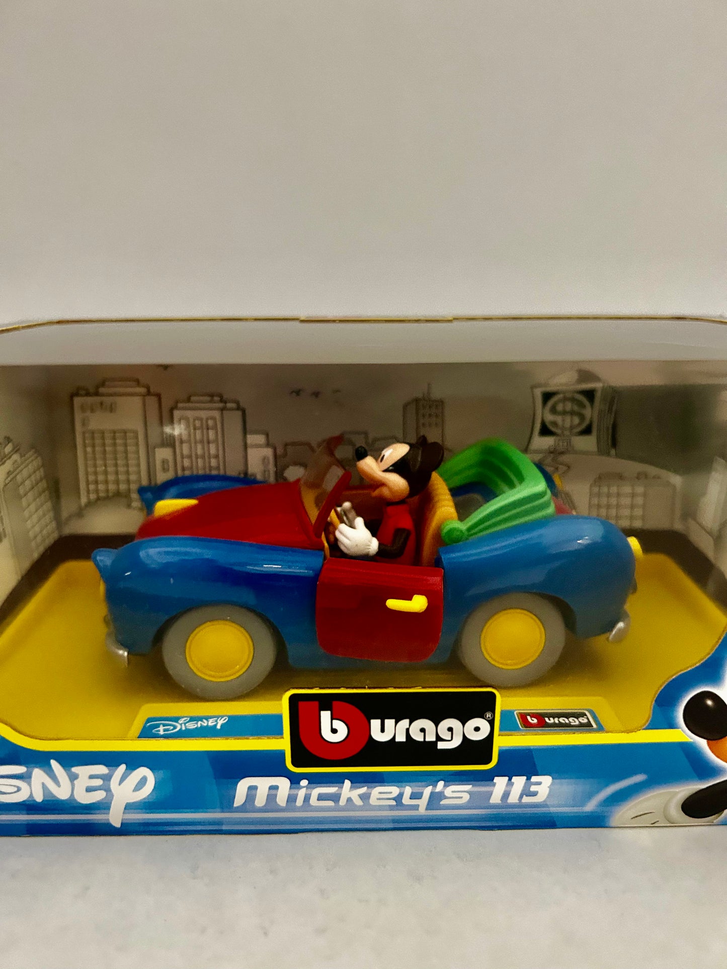 Metal Car Bburago Mickey Mouse 113 1:24