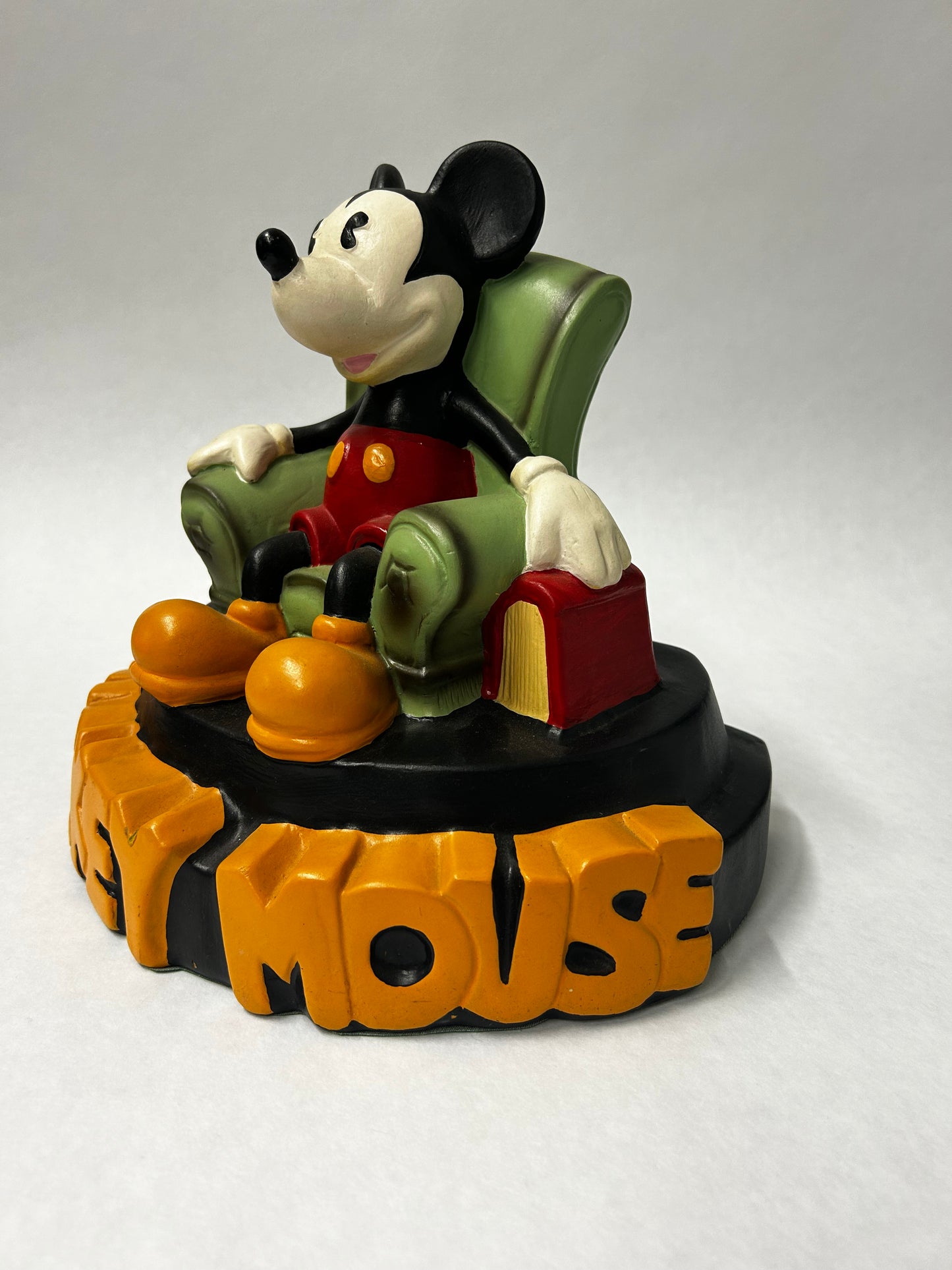 Vintage Mickey Mouse on chair