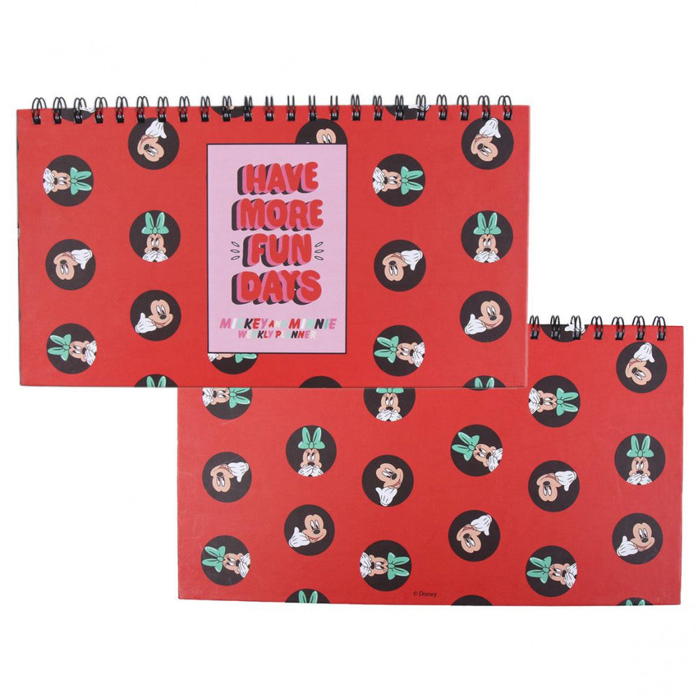 Minnie Mouse weekly planner