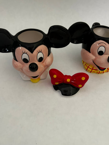 Vintage Disney Mickey and Minnie Mouse Kitchen set