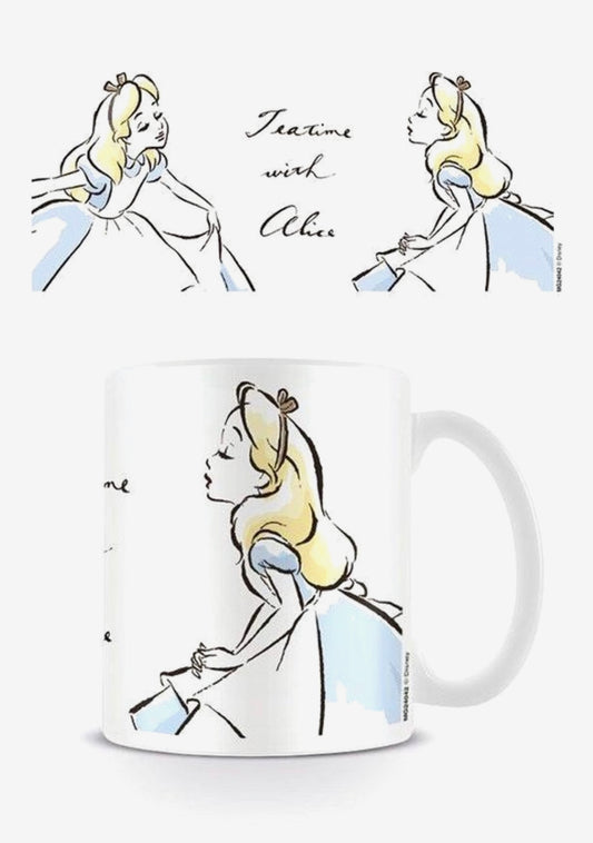 Alice in Wonderland mug 'Teatime'