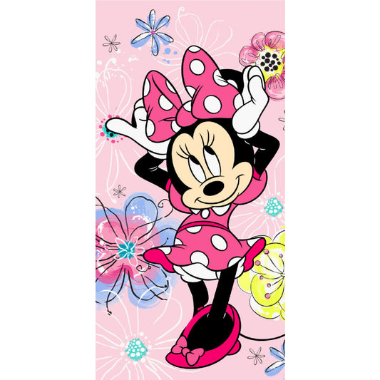 Minnie Mouse strandlaken/badhanddoek - Started With The Mouse