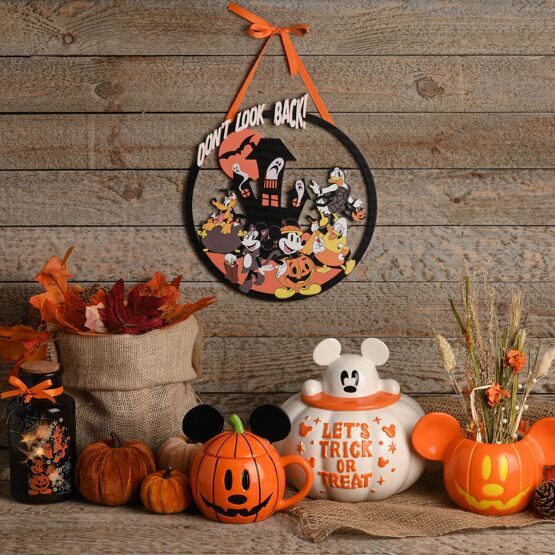 Disney Mickey Mouse Pumpkin Head Mok