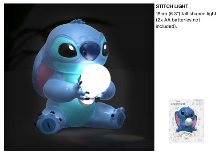 Stitch-LED-Lampe