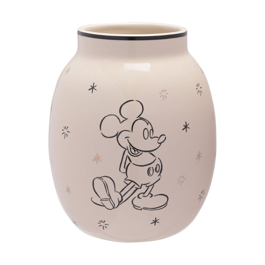 Disney Mickey Mouse Vase Gold Foiled