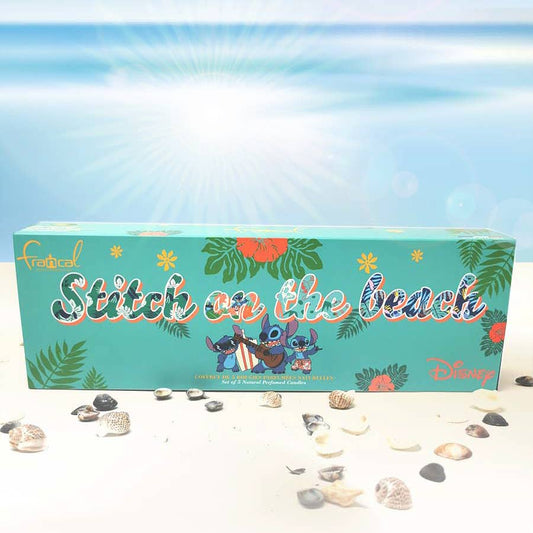 Disney geurkaars "Stitch on The Beach" Maison Francal