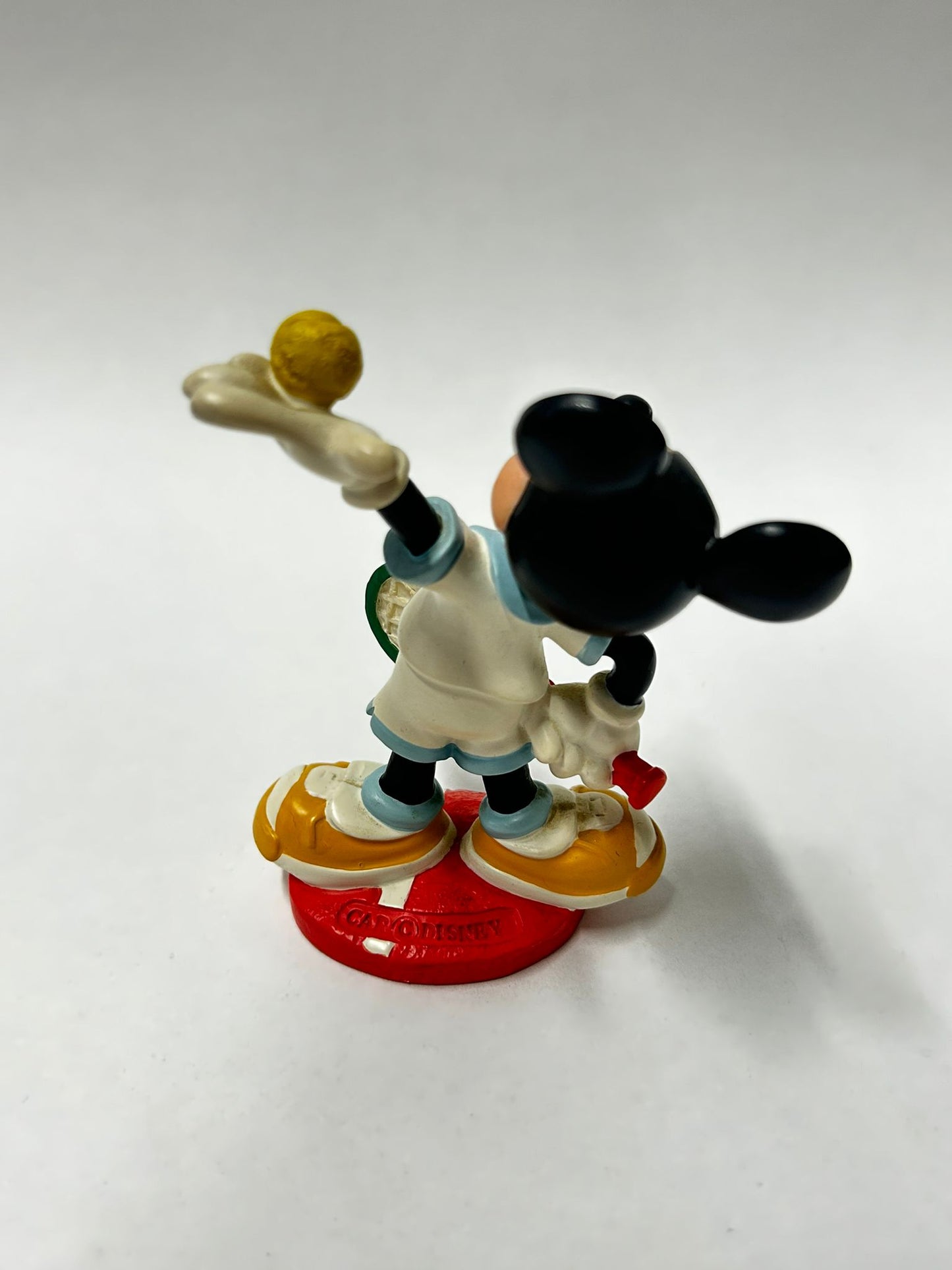 Mickey Tennis Figur aus Porzellan