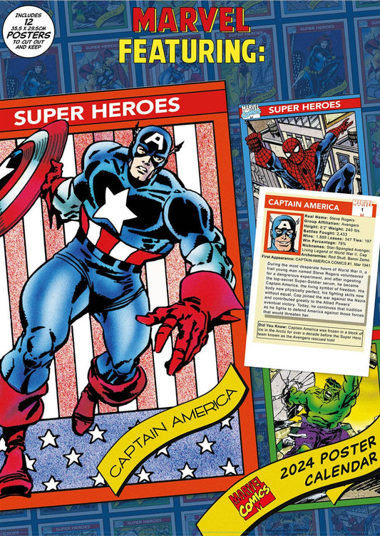 Marvel Super Heroes 2024 Calendar