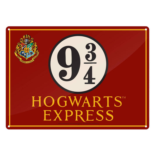 Harry Potter (Hogwarts Express) Metalen Wandbord - Started With The Mouse