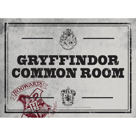 Wandbord Harry Potter (Common Room)