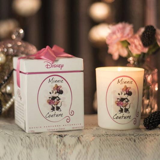 Disney Scented Candle Minnie Mouse "Couture" Maison Francal