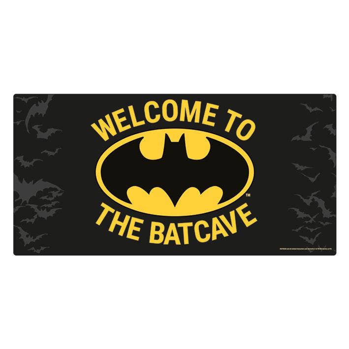 Batman (Welcome to the Batcave) Metal wall sign